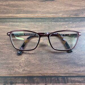 Banana Republic BAILEE ORU6 135 Eyeglasses Women's Burgundy Tortoise FRAMES ONLY